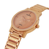 Maxima ATTIVO Women Rose Gold Dial Analogue Watch - 65640CMLR