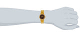 Maxima GOLD Women Brown Dial Analogue Watch - 65821CMLY