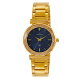 Maxima GOLD Women Blue Dial Analogue Watch - 65823CMLY