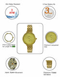 Maxima GOLD Women Gold Dial Analogue Watch - 65830CMLY