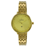 Maxima GOLD Women Gold Dial Analogue Watch - 65830CMLY