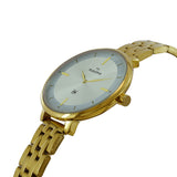 Maxima GOLD Women Silver Dial Analogue Watch - 65831CMLY