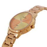 Maxima ATTIVO Women Rose Gold Dial Analogue Watch - 66072CMLR