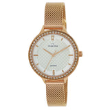 Maxima ATTIVO Women White Dial Analogue Watch - 66233CMLR