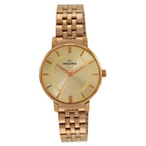 Maxima ATTIVO Women Rose Gold Dial Analogue Watch - 66300CMLR