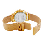 Maxima GOLD Men Rose Gold Dial Analogue Watch - 66470CMGY