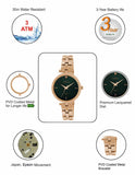 Maxima ATTIVO Women Green Dial Analogue Watch - 66551BMLR