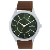 Maxima ATTIVO Men Green Dial Analogue Watch - 66592LMGI