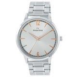 Maxima ATTIVO Men Silver Dial Analogue Watch - 66781CMGI