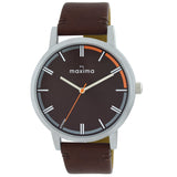 Maxima ATTIVO Men Brown Dial Analogue Watch - 67021LMGI