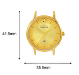 Maxima GOLD Women Gold Dial Analogue Watch - 67081CMLY