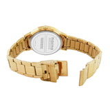 Maxima GOLD Women Gold Dial Analogue Watch - 67081CMLY