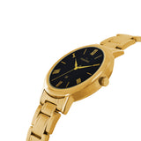 Maxima GOLD Women Blue Dial Analogue Watch - 67083CMLY