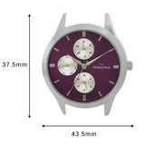 Maxima ATTIVO Women Purple Dial Analogue Watch - 67452CMLI