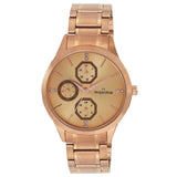 Maxima ATTIVO Women Rose Gold Dial Analogue Watch - 67480CMLR