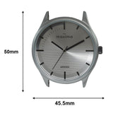 Maxima ALUMINIUM Men Grey Dial Analogue Watch - 67550LMGF