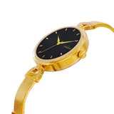 Maxima GOLD Women Dark Blue Dial Analogue Watch - 67612BMLY