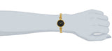 Maxima GOLD Women Dark Blue Dial Analogue Watch - 67612BMLY