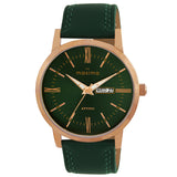 Maxima ATTIVO Men Green Dial Analogue Watch - 67643LMGR