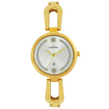 Maxima GOLD Women Silver Dial Analogue Watch - 67740BMLY