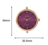 Maxima ATTIVO Women Purple Dial Analogue Watch - 67983BMLR