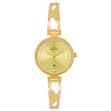 Maxima GOLD Women Gold Dial Analogue Watch - 68350BMLY