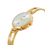 Maxima GOLD Women Silver Dial Analogue Watch - 68351BMLY