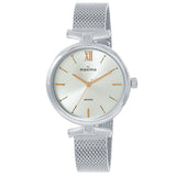 Maxima ATTIVO Women Silver Dial Analogue Watch - 68800CMLI