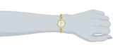 Maxima GOLD Women White Dial Analogue Watch - 68842BMLY