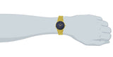 Maxima GOLD Men Dark Blue Dial Analogue Watch - 68932CMGY