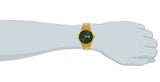 Maxima GOLD Men Green Dial Analogue Watch - 68944CMGY