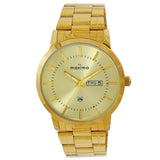 Maxima GOLD Men Gold Dial Analogue Watch - 68961CMGY