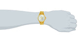 Maxima GOLD Men Silver Dial Analogue Watch - 68971CMGY