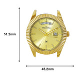 Maxima GOLD Men Gold Dial Analogue Watch - 69100CMGY