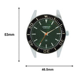 Maxima URBANE Men Green Dial Analogue Watch - 69331CMGT