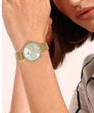 Maxima Athena Collection Multifunction Analog Watch For Women 71600CMLY