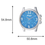 Maxima EGO Men Blue Dial Analogue Watch - E-01065LAGC