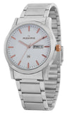 Maxima ATTIVO Men White Dial Analogue Watch - O-46910CMGI