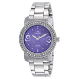 Maxima ATTIVO Women Purple Dial Analogue Watch - O-56182CMLI