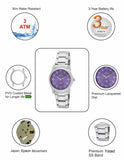 Maxima ATTIVO Women Purple Dial Analogue Watch - O-56386CMLI