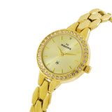 Maxima GOLD Women Gold Dial Analogue Watch - O-64260BMLY