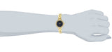 Maxima GOLD Women Blue Dial Analogue Watch - O-64263BMLY