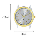 Maxima GOLD Men Gold/Silver Dial Analogue Watch