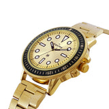 MAXIMA GOLD Men Gold Dial Analogue Watch - O-68660CMGY