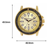 MAXIMA GOLD Men Gold Dial Analogue Watch - O-68660CMGY