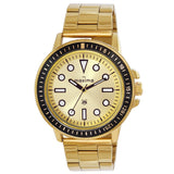 MAXIMA GOLD Men Gold Dial Analogue Watch - O-68660CMGY