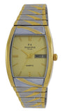 Maxima GOLD Men Gold Dial Analogue Watch - PA329MSTT-C