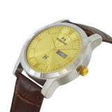 Maxima ATTIVO Men Beige Dial Analogue Watch - T-55613LMGI