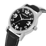 Maxima URBANE Men Black Dial Analogue Watch - U-40693LAGI